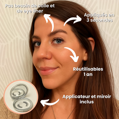 Liora™ - Kit de Cils Magnétiques