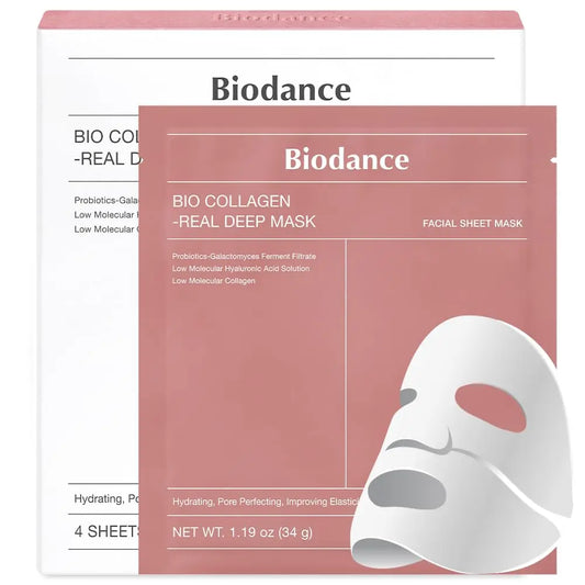 BIODANCE Masque au collagène nourrit, lisse et adoucit le visage