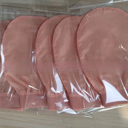 100% Gant en soie exfoliant