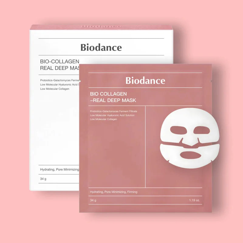 BIODANCE Masque au collagène nourrit, lisse et adoucit le visage