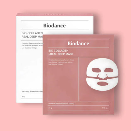 BIODANCE Masque au collagène nourrit, lisse et adoucit le visage